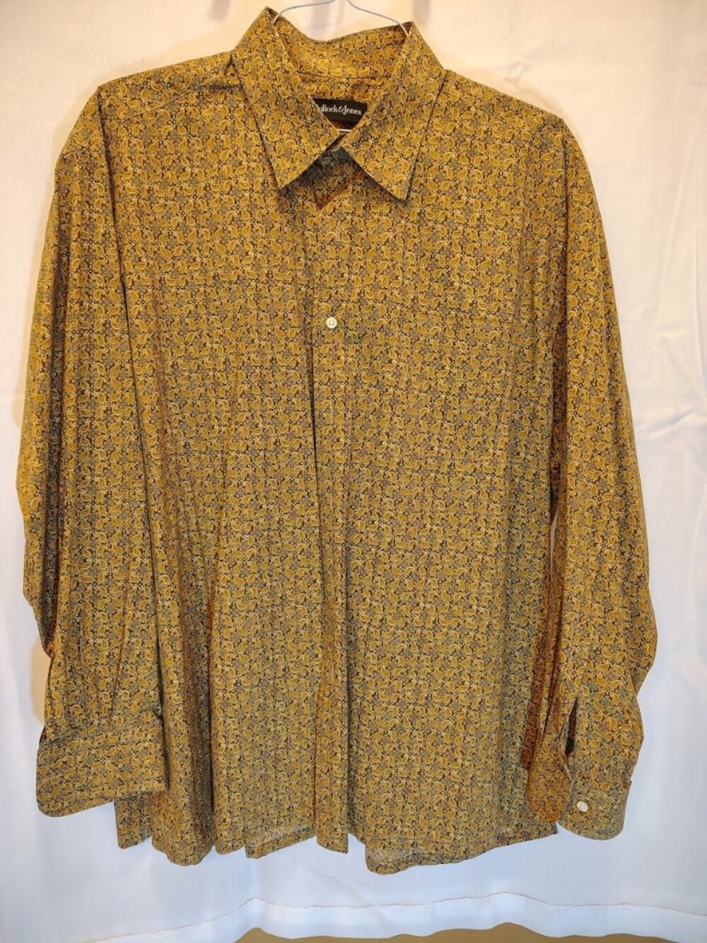 Vintage Bullock and Jones Casual Long Sleeve Shirt